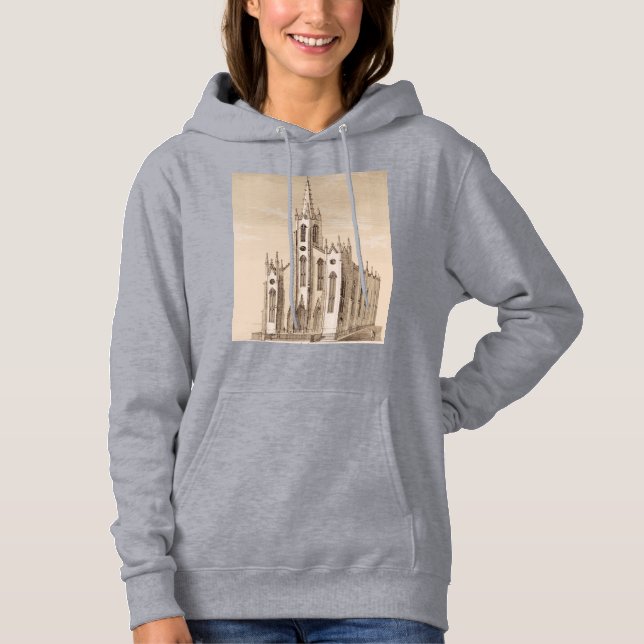 Pull À Capuche Église Saint-Nicolas de New York (Devant)