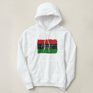 Pull À Capuche Élégant JUNETEENTH GRATUIT EN VÉRITÉ