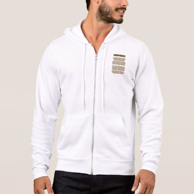 Pull À Capuche Empreintes Dans La Prière De Sable Mens Full-Zip (Devant)