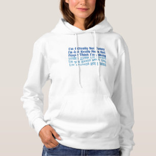 Pull À Capuche En fait, je ne suis pas drôle, je suis juste Vraim