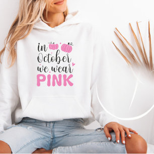 Pull À Capuche En octobre, nous portons une sensibilisation au ca