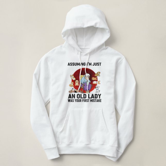 Pull À Capuche En Supposant Que Je Ne Sois Qu'Une Chemise D'Ald L (Design devant)