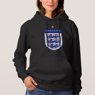 Pull À Capuche england lionesses football 2022 Trois héraldique L