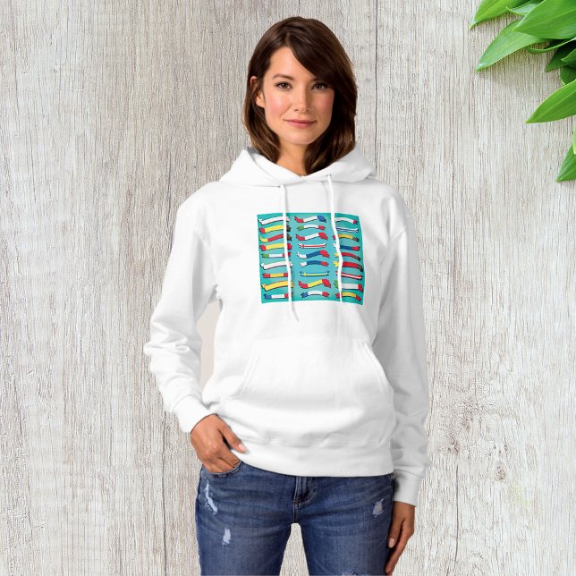 Pull À Capuche Ensemble De Drapeaux Pour Femme À Capuche (Créateur téléchargé)