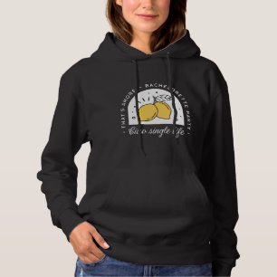 Pull À Capuche Enterrement de vie de jeune fille thème citron fil