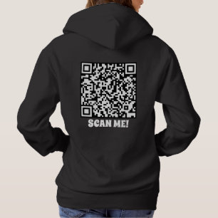 Pull À Capuche Entrez l'URL de ce code QR
