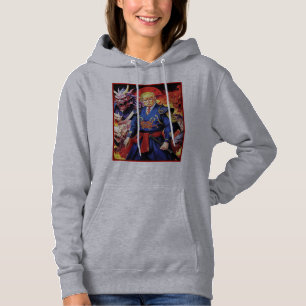Pull À Capuche Epic Trump Samurai Anime