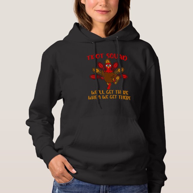Pull À Capuche Équipe de jogging de Thanksgiving tenue de course (Devant)