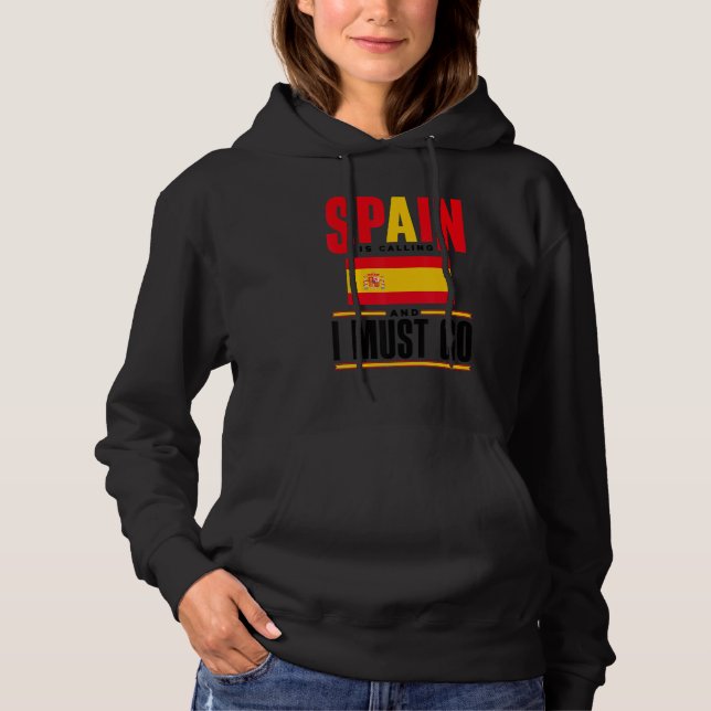 Pull À Capuche Espagne Espagnol Drapeau de l'Espagne L'Espagne ap (Devant)