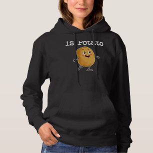 Pull À Capuche Est La Pomme De Terre À La Télévision Comme On Le