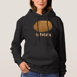 Pull À Capuche Est La Pomme De Terre Comme On Le Voit À La Télévi
