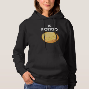 Pull À Capuche Est La Pomme De Terre Comme On Le Voit À La Télévi