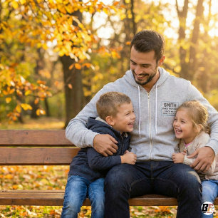 Pull À Capuche Étiquette de nom de famille personnalisée Patriarc
