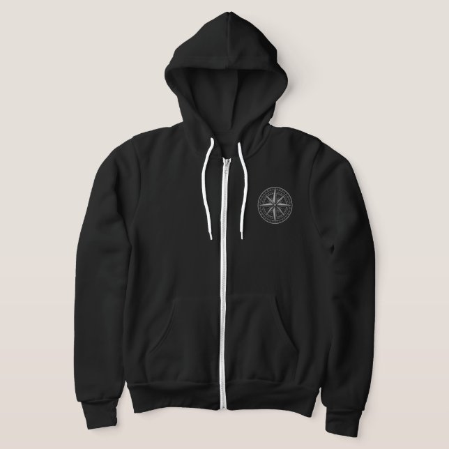 Pull À Capuche Étoile du Nord de Noël (Poser)