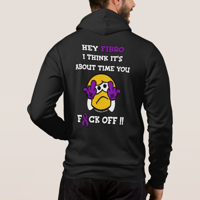 Pull À Capuche F#CK OFF...Fibro (Dos)