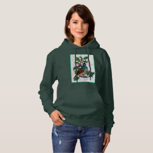 Pull À Capuche Fa-La-La-Christmas Quail Sweatshirt