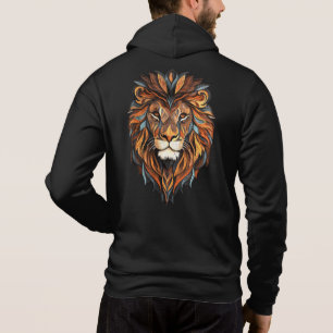 Pull À Capuche Face des lions