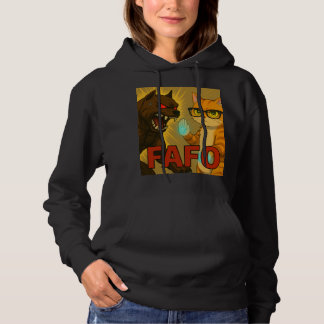 Pull À Capuche FAFO Cat and Dog Hoodie | Unbothered Pet Attitude