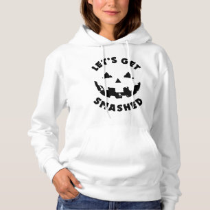 Pull À Capuche Faisons tomber - Citation d'Halloween