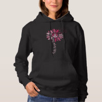 Faith Hope Love Breast Cancer Awareness Sunflower