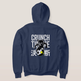 Pull À Capuche Fans de foot félin en période de crunch