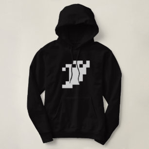 Pull À Capuche Fantôme à 8 bits pour pixels