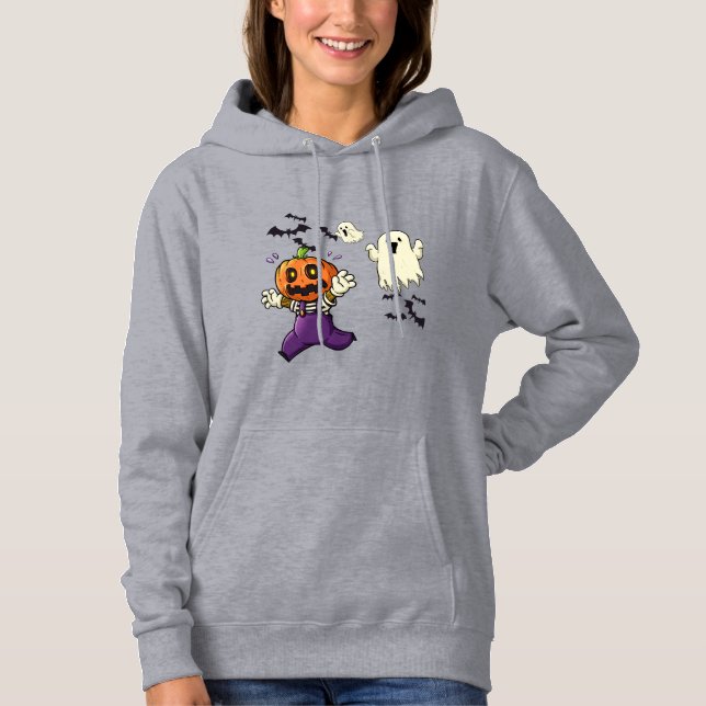 Pull À Capuche Fantôme drôle (Devant)