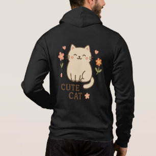 Pull À Capuche Feline in Bloom