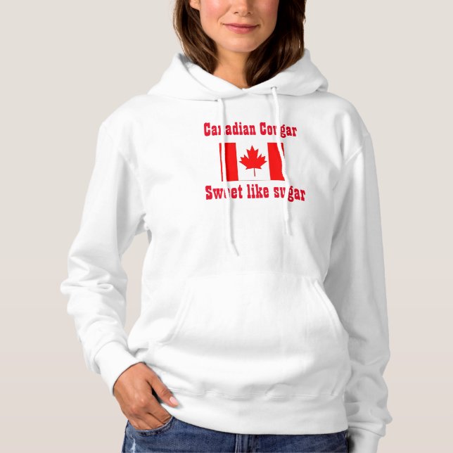Pull À Capuche Femmes canadiennes (Devant)