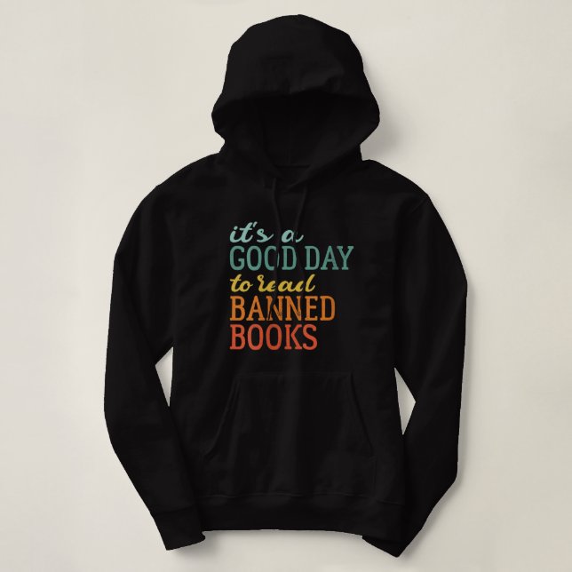 Pull À Capuche Femmes C'est un bon jour pour lire des livres inte (Design devant)