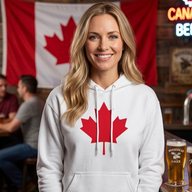 Pull À Capuche Feuille d'érable canadienne (Créateur téléchargé)