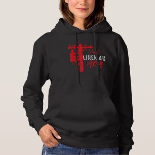 Pull À Capuche Fier Lineman Maman Pour Câble Électrique Lineman
