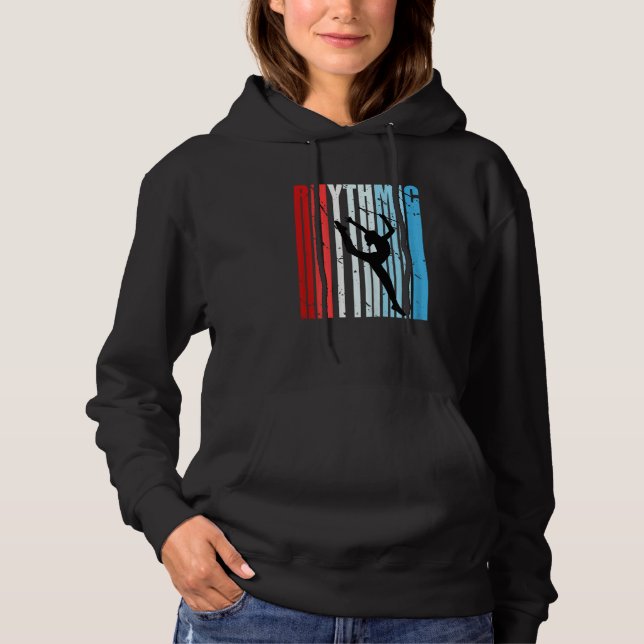 Pull À Capuche Fille de l'équipe de gymnastique rythmique Fan pet (Devant)