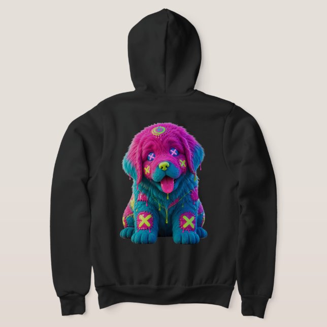 Pull À Capuche Fonte de Nouveau-Néon (Couchage Retour)