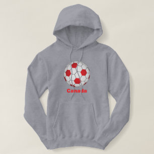 Pull À Capuche Football Canada