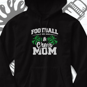 Pull À Capuche Football Cheer Squad School Jeux de sport Fière ma