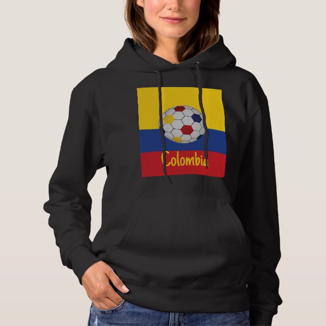 Pull À Capuche Football Colombien (Devant)