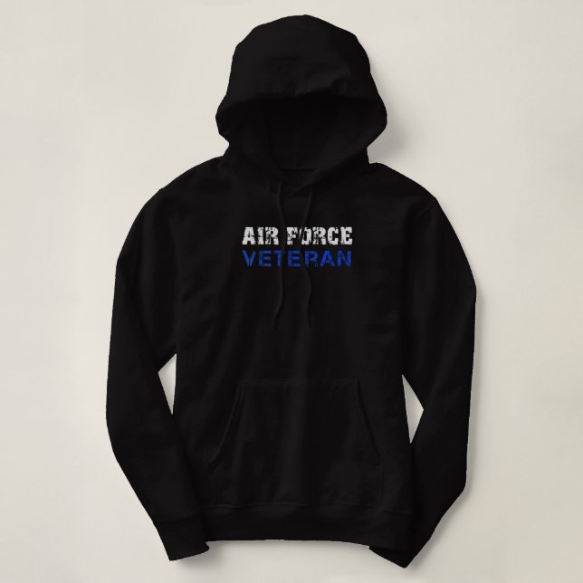 Pull À Capuche Force aérienne des États-Unis, USAF, Anciens comba (Design devant)