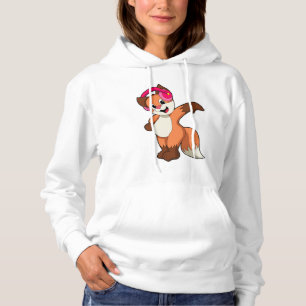 Pull À Capuche Fox à la musique avec casque