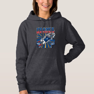 Pull À Capuche France Match Day Skeleton Striker Nations High Ene