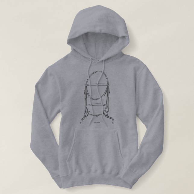 Pull À Capuche Frein de cheval (Design devant)