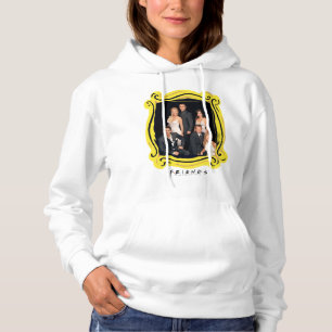 Pull À Capuche FRIENDS™ Groupe en tenue de soirée noir et blanc