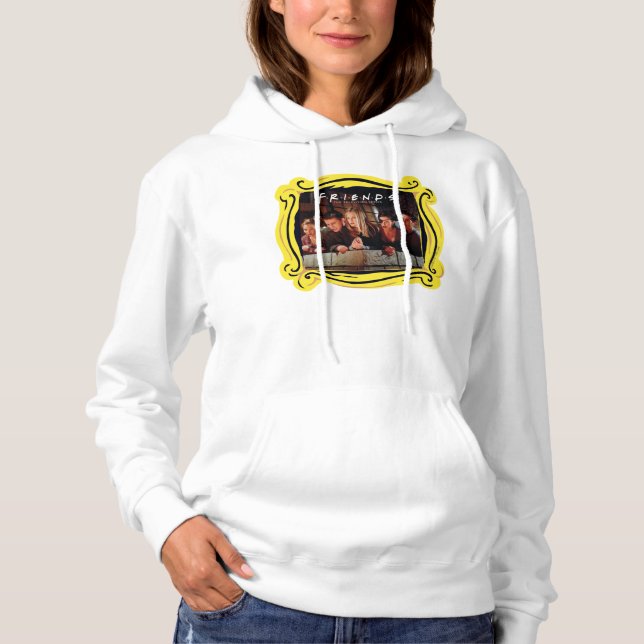 Pull À Capuche FRIENDS™ | Le Gang sur le Balcon (Devant)