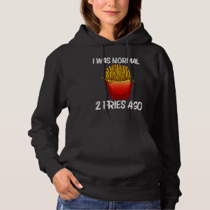 Pull À Capuche Frites Mignonnes Pour Hommes Femmes Frites De Pomm