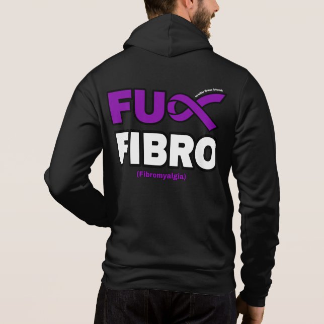 PULL À CAPUCHE FU FIBRO (Dos)