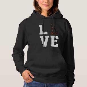 Pull À Capuche Funny Doberman Pinscher Dog Love R