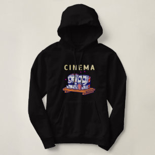 Pull À Capuche Funny Kawaii Sushi Couple regardant Home Cinéma