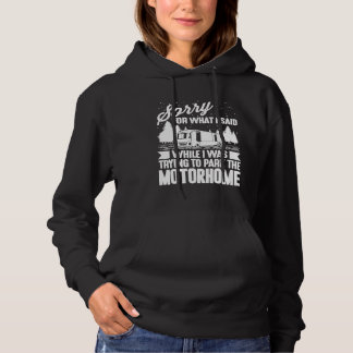 Pull À Capuche Funny Rv Camping Hommes Femmes Camping Parking Mot