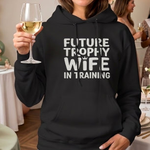 Pull À Capuche Futur Trophée de Mariée Cérémonie de Mariage Enter