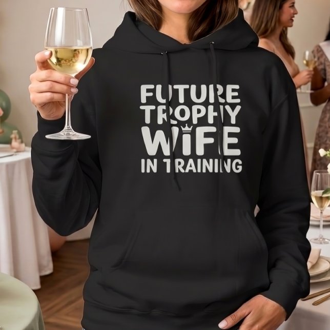 Pull À Capuche Futur Trophée de Mariée Cérémonie de Mariage Enter (Créateur téléchargé)
